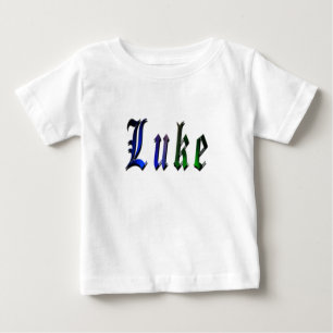 Pour Bébé Luc, Nom Logo, T-shirt Baby Boys.
