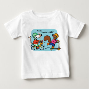 Pour Bébé Maisy fait du vélo avec Cyril Toddler T-shirt