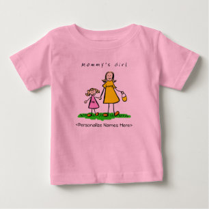 Pour Bébé Maman's Girl - Blond Mother & Daughter T-Shirt