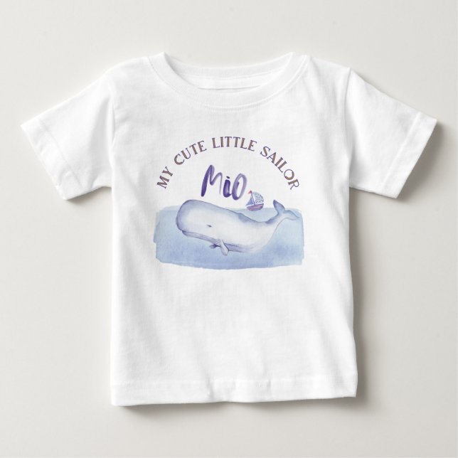 Pour Bébé Mon mignon T-shirt Petit Sailor Toddler (Devant)