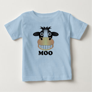 Pour Bébé Moo - Baby Fine Jersey T-shirt 