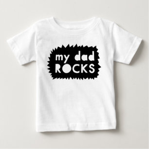 Pour Bébé My dad rocks T-Shirt