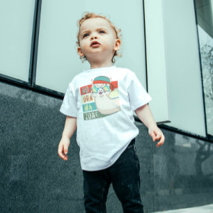 Pour Bébé No Drama Zone Funny Llama Baby T-Shirt