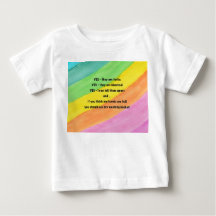 "Oui, ce sont des jumeaux" T-shirt Rainbow Baby