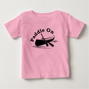 Pour Bébé Paddle On Design - Baby Fine Jersey T-Shirt