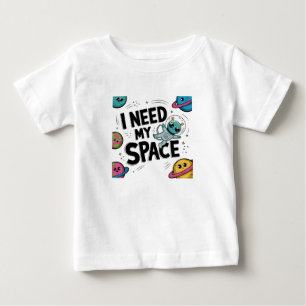 Pour Bébé Peanuts - J'Ai Besoin De Mon T-shirt Espace