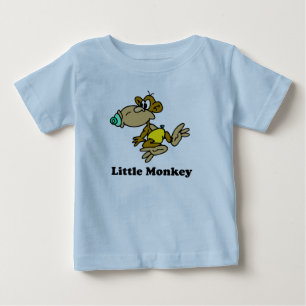 Pour Bébé Petit T-shirt de singe