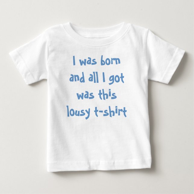 Pour Bébé Pièce en t nulle d'enfant en bas âge de T-shirt (Devant)