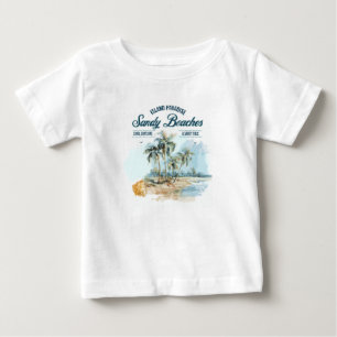 Pour Bébé Plages de sable T-shirt enfant