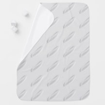 Plumes blanches Motif photo Couverture enfant
