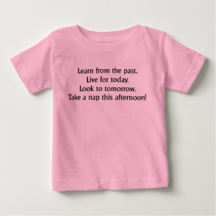 Pour Bébé Prenez un T-shirt Nap drôle Humour mignon