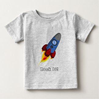 Pour Bébé Rocket/roche il T-shirt (infantile)