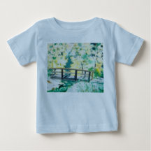 Rosée Sarr de matin de T-shirt de Babys