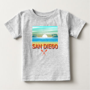 Pour Bébé San Diego Design - T-shirt Baby Fine Jersey