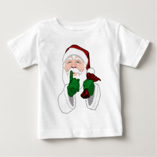 Pour Bébé Santa Clause Baby Shirt Fun Père Noël Baby T-shirt