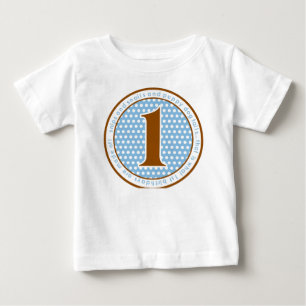 Pour Bébé Snids et escargots Premier anniversaire T-shirt
