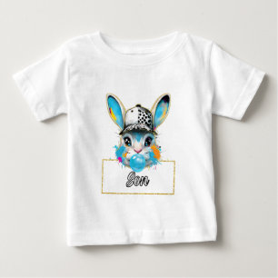 Pour Bébé Son Bubble T-shirt Bunny de Pâques