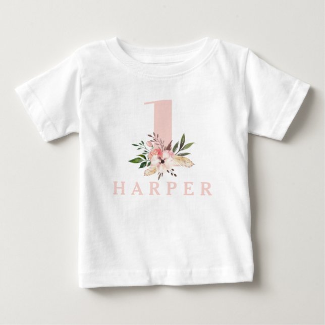 Pour Bébé T-shirt 1er anniversaire (Devant)