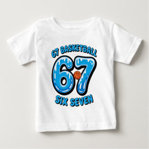Pour Bébé T-shirt 67 Basketball Six Seven Sports Meme
