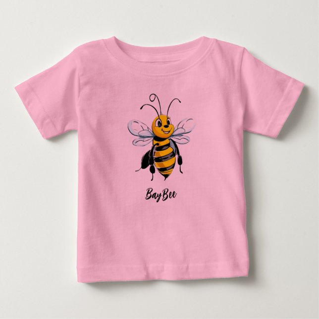 Pour Bébé T-shirt abeille à miel (Devant)