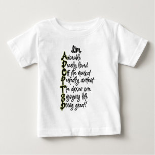 Pour Bébé T-shirt adopté