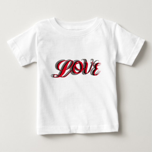 Pour Bébé T-shirt amour (Devant)