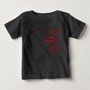 POUR BÉBÉ T-SHIRT AMOUREUX ET FABULEUX