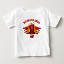 T-Shirt anniversaire 1 dragon rugissant