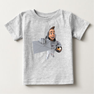 Pour Bébé T-shirt Astronaut 3D Universe Adorables