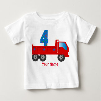 Pour Bébé T-shirt avec numéro 4