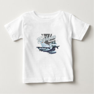 Pour Bébé T-shirt avion de dessin