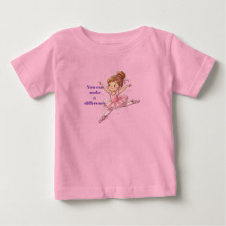 Pour Bébé T-Shirt Ballerine Espoir