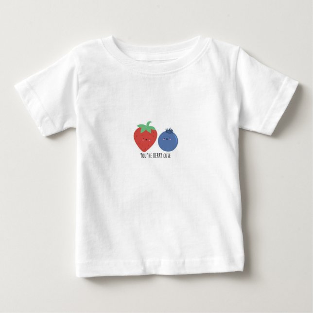 Pour Bébé T-shirt Berry Cute (Devant)