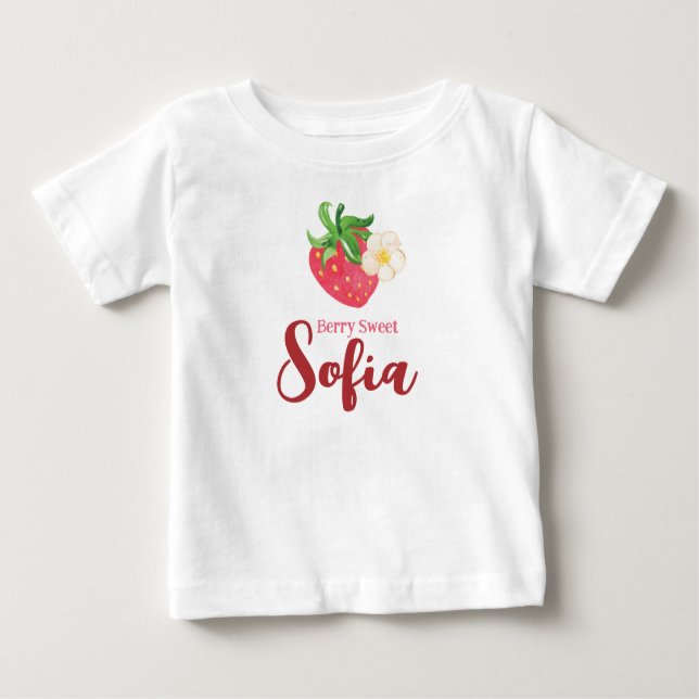 Pour Bébé T-shirt Berry Sweet (Devant)