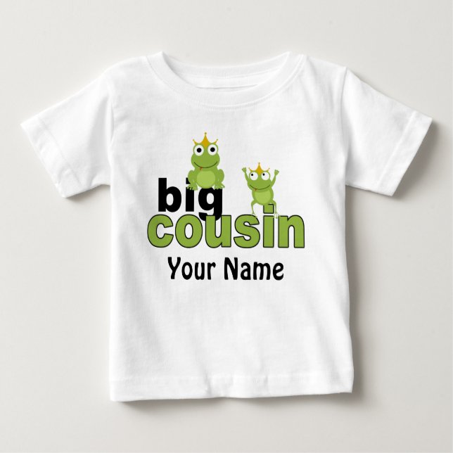 Pour Bébé T-shirt Big Cousin Frog (Devant)