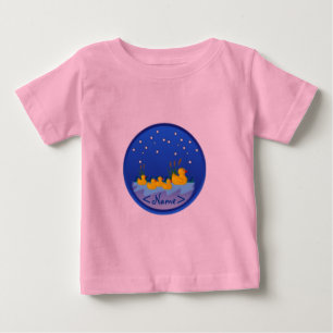 Pour Bébé T-shirt Blue Globe