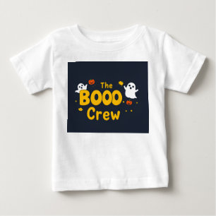 Pour Bébé T-shirt Boo Crew 2. Enfants Halloween Vêtements 3.