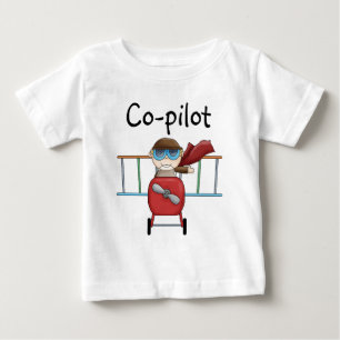 Pour Bébé T-shirt Boy Ace Pilot personnalisable