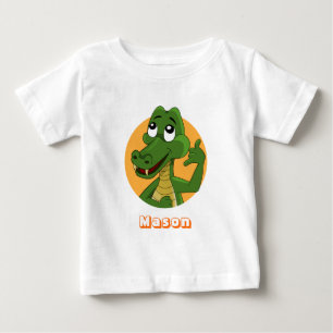 Pour Bébé T-Shirt cartoon alligator