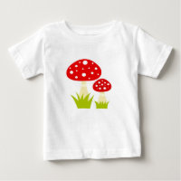 T-shirt champignon rouge agarique