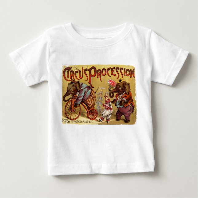 Pour Bébé T-shirt Circus Baby (Devant)