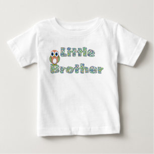 Pour Bébé T-shirt coloré Petit frère et hibou