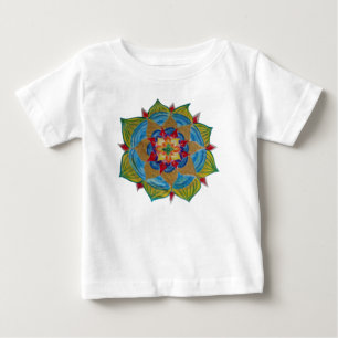 Pour Bébé T-shirt couleur Mandala Baby Fine Jersey