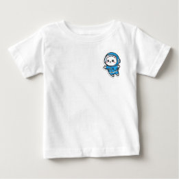 Pour Bébé T-Shirt Cute Astronaut Cat Kawaii For Baby