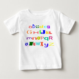 Pour Bébé T-shirt d'alphabet