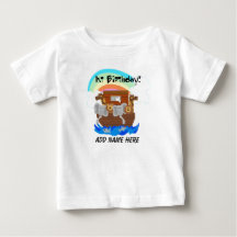 T-shirt d'anniversaire de l'arche de Noé