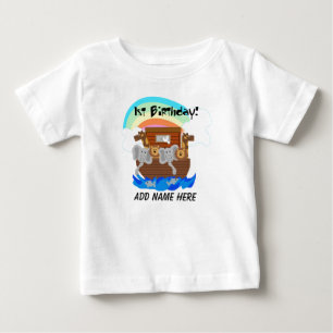 Pour Bébé T-shirt d'anniversaire de l'arche de Noé