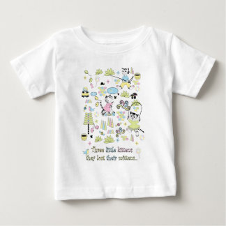 Pour Bébé T-shirt de 3 petit chatons
