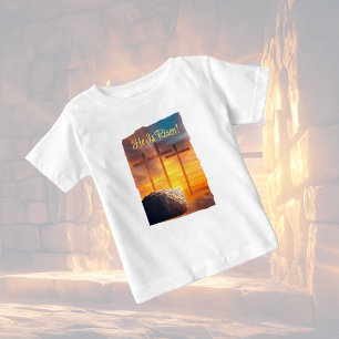 Pour Bébé T-Shirt de célébration de la Résurrection de Pâque