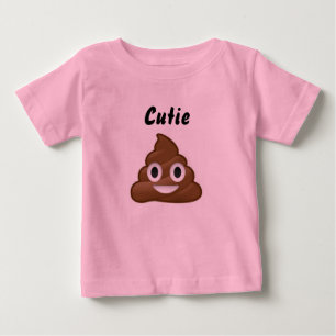 Pour Bébé T-shirt de Cutie Poo Emoji